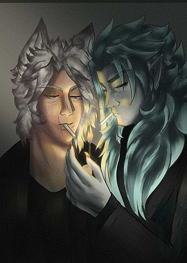 lighting cigarettes