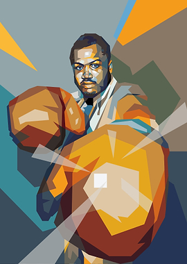 Boxing Champion Portrait