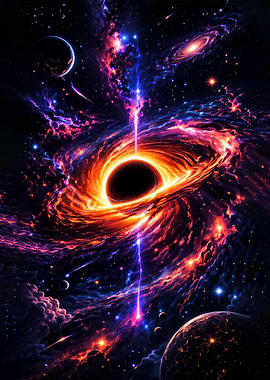 Black Hole with Accretion Disk and Jets