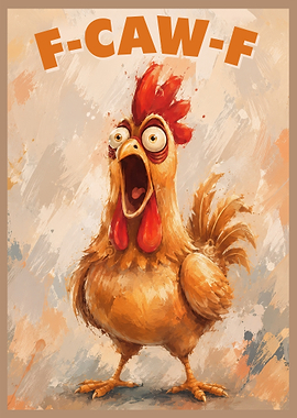 Funny Chicken 'F-CAW-F'