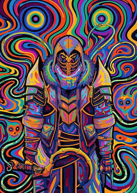 Deadlock Psychedelic Character Art