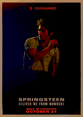 Bruce Springsteen Deliver Me From Nowhere Poster