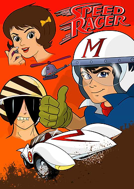 Speed Racer Anime Poster