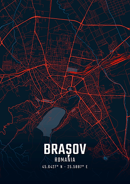Brasov City Map