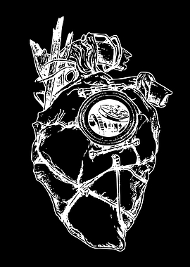 Mechanical Heart with Compass