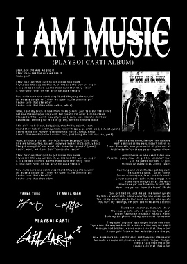 Playboi Carti I Am Music Album Art