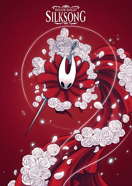 Hollow Knight Silksong Hornet Art