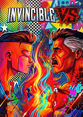 Invincible vs. Omni-Man Confrontation