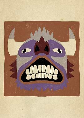 Dancing Diablitos - Monster Faces Illustrations