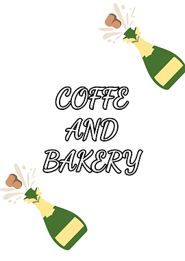 Coffee and Bakery Champagne Bottles