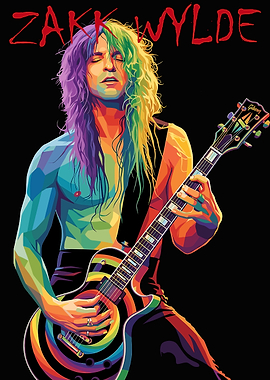 Zakk Wylde Playing Guitar