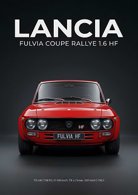 Lancia Fulvia Coupe Rallye 1.6 HF
