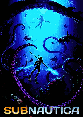 Subnautica Diver vs. Sea Creatures