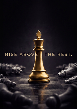 Rise Aboe The Rest Motivational Art
