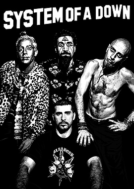 System of a Down Band Portrait