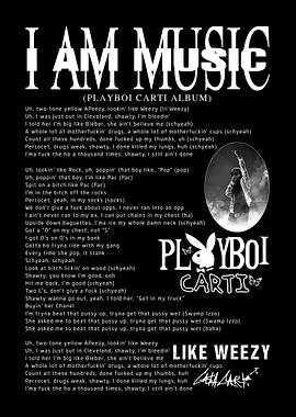 Playboi Carti I Am Music Album Art