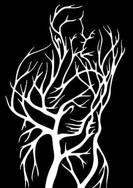 Tree-like Couple Embracing