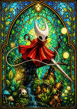 Hornet Stained Glass Art
