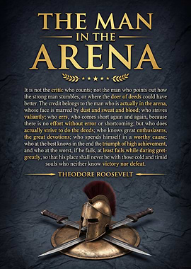 The Man in the Arena Quote