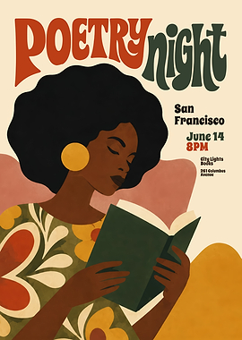 Poetry Night Poster