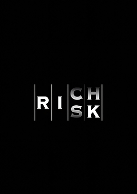 Rich Risk Motivational Text Art