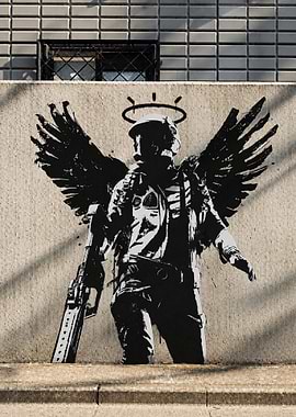 Arc Raiders Banksy Inspired Artwork