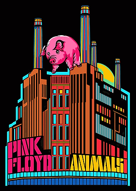Pink Floyd Animals Album Art
