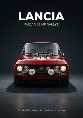 Lancia Fulvia 1.6 HF Rallye