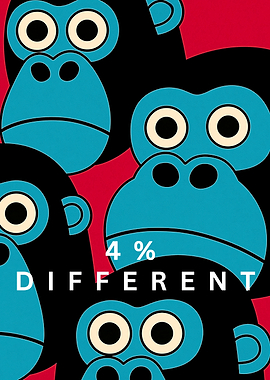 Four Percent Different Gorillas