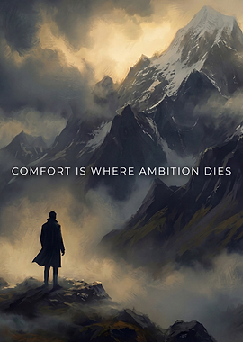 Ambition Motivational Art