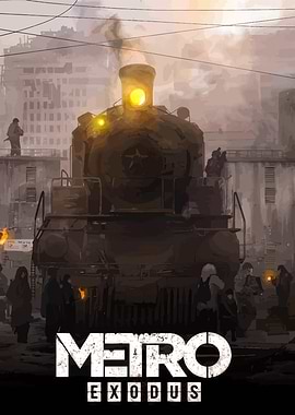 Metro Exodus Game Cover Art