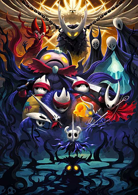 Hollow Knight Characters Art