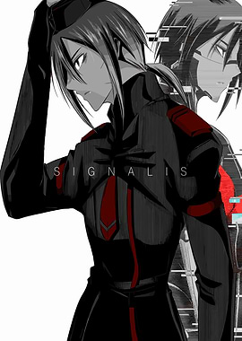 SIGNALIS character game