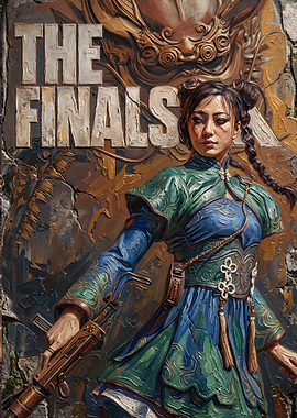 The Finals Asian Warrior with Gun