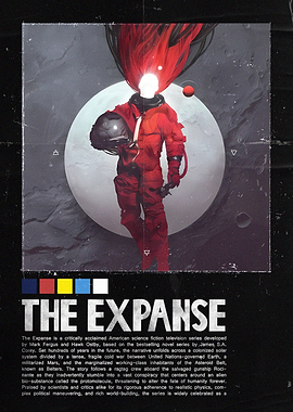 The Expanse Astronaut Poster