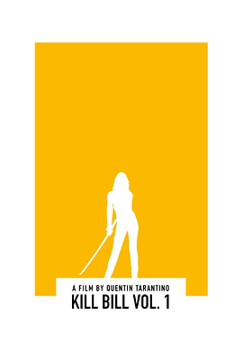 Kill Bill Vol. 1 Minimalist Poster