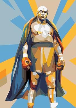 Boxer in a Cape