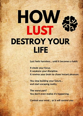 How Lust Destroys Your Life