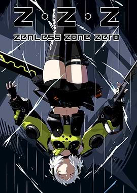 Zenless Zone Zero Anime Poster