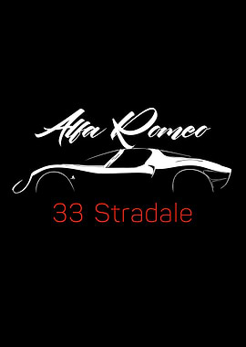 Alfa Romeo 33 Stradale Silhouette