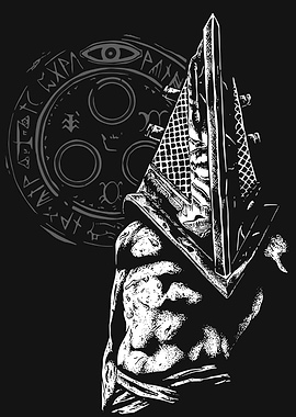 Pyramid Head and Halo of the Sun