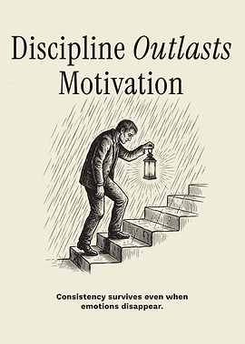 Discipline Outlasts Motivation