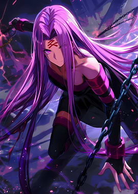 Medusa Gorgon Anime Art