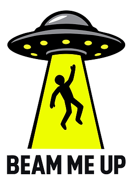 Alien Abduction Beam Me Up