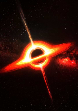 Black Hole with Accretion Disk and Jets