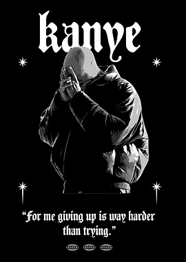 Kanye West quote graphic