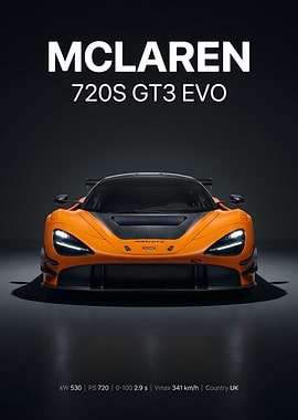 McLaren 720S GT3 EVO