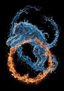 Water Tiger and Fire Ring
