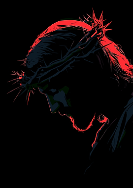 Jesus Christ with Crown of Thorns