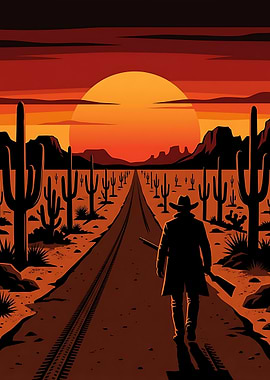 Red Cowboy Desgin